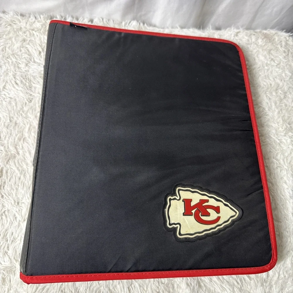 Vintage Mead NFL KC Chiefs Zip Student Binder Planner 14